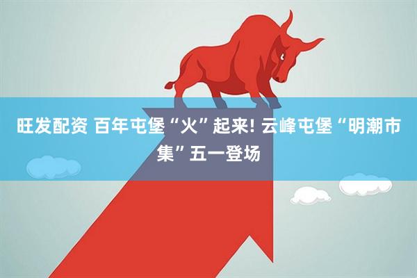 旺发配资 百年屯堡“火”起来! 云峰屯堡“明潮市集”五一登场